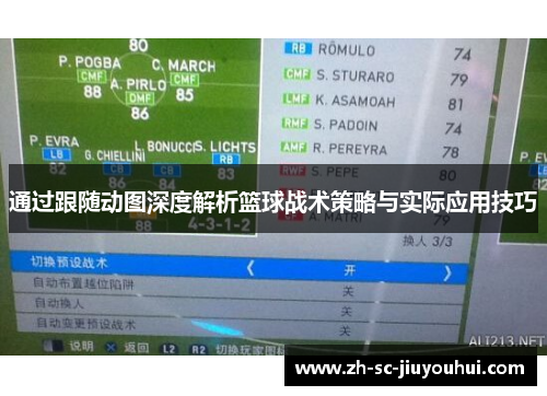 通过跟随动图深度解析篮球战术策略与实际应用技巧 通过跟随动图深度解析篮球战术策略与实际应用技巧